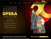 Tablet Screenshot of cr-opera.org